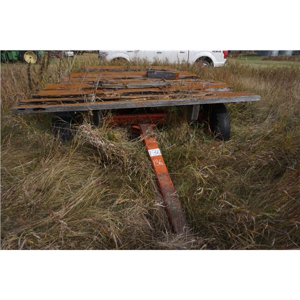 Metal Frame Wagon (good wagon, deck not good)