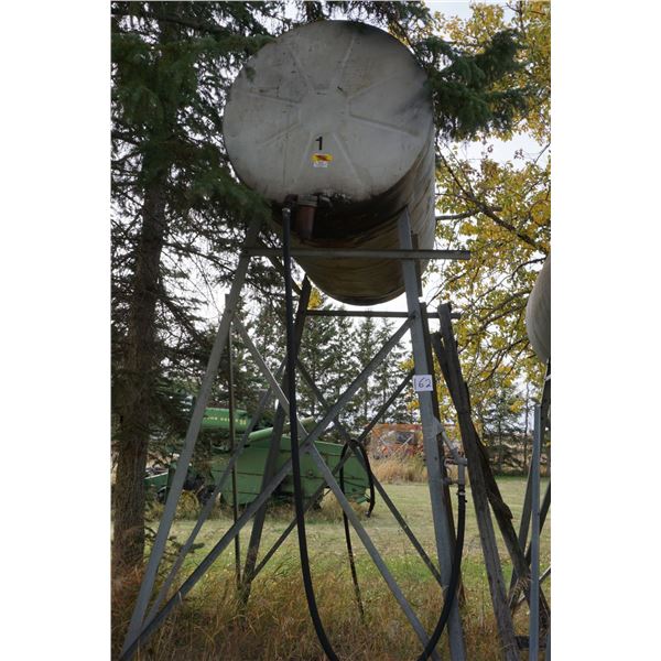 Fuel Tank and stand (500 gal)