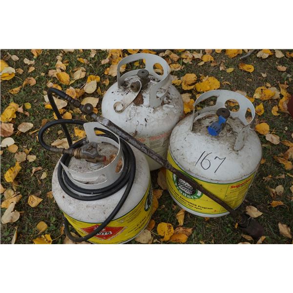 Tiger Torch & Propane Bottles