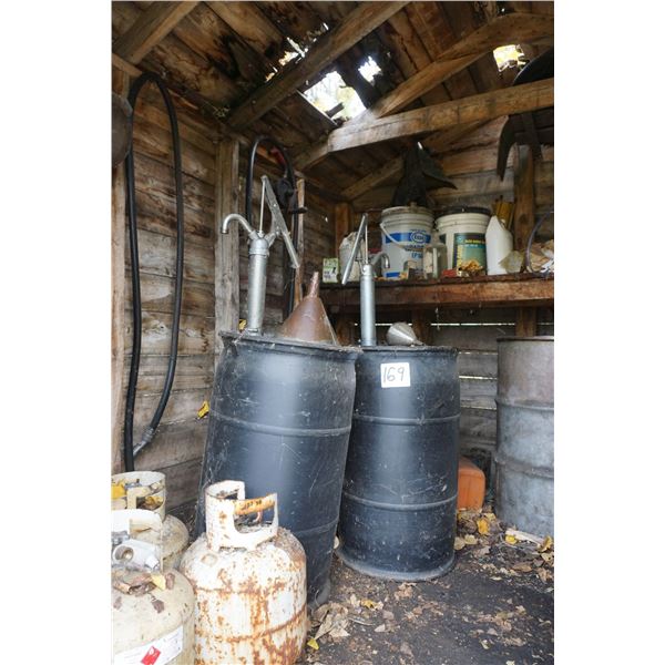 2 Black Oil Barrels - 15/40 Oil