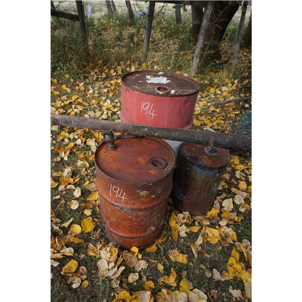 3 Barrels & Pipe