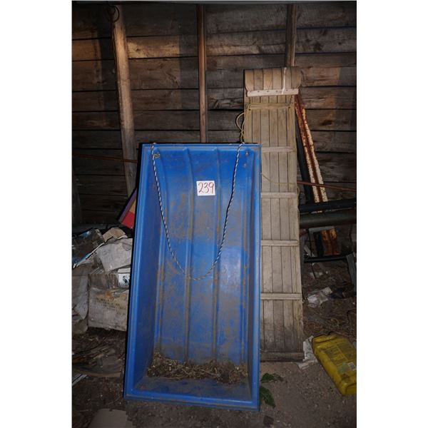 Calf Sleigh & Toboggan