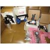 Image 1 : air compressor tools, air stapler, air impact wrench, air chisel, air paint sprayer, air gauge and t