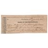 Image 1 : Andrew Jackson Signed Check as President