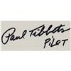 Image 2 : Enola Gay: Paul Tibbets Signed Print