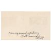 Image 2 : Apollo 12 Signed Postcard (From the Collection of Walt Cunningham)