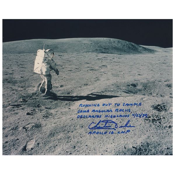Charlie Duke Signed Photograph