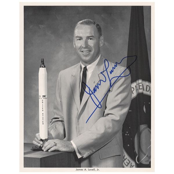 James Lovell Signed Photograph