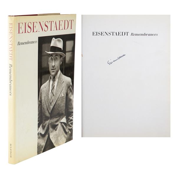 Alfred Eisenstaedt Signed Book