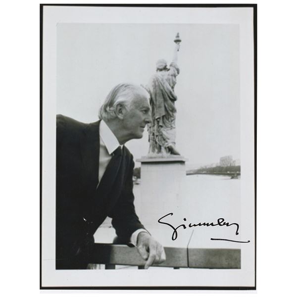 Hubert de Givenchy Signed Photograph