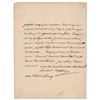 Image 1 : Voltaire Autograph Letter Signed