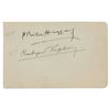 Image 1 : Rudyard Kipling and H. Rider Haggard Signatures