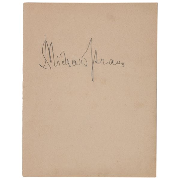 Richard Strauss Signature