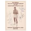 Image 1 : Muhammad Ali Signed Program