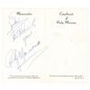 Image 1 : Rocky Marciano Signed Compliments Card
