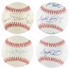 Image 1 : Pitchers (4) Signed Baseballs