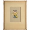 Image 1 : Dopey production cel from Snow White and the Seven Dwarfs