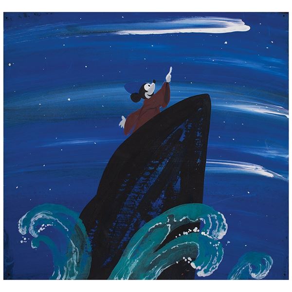 Mickey Mouse concept painting from Fantasia