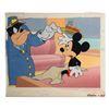 Image 1 : Mickey Mouse and Black Pete production keymaster background set-up from Mr. Mouse Takes a Trip