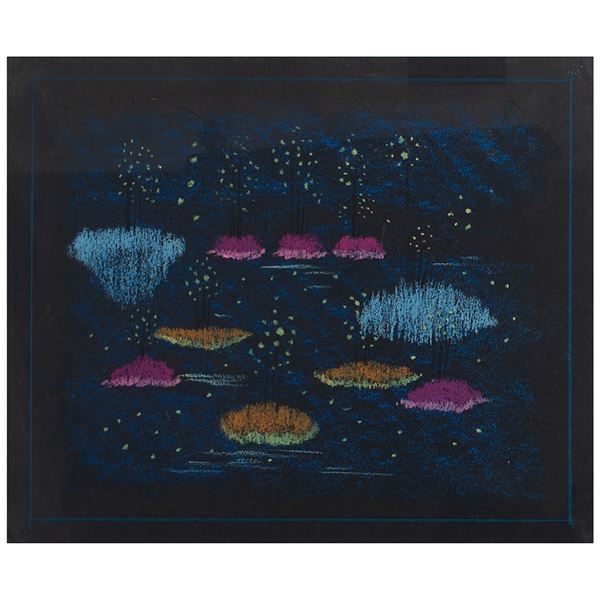 Russian Thistle Dancers production concept storyboard painting from Fantasia