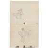 Image 1 : Melinda and Brutus production drawings from Fantasia