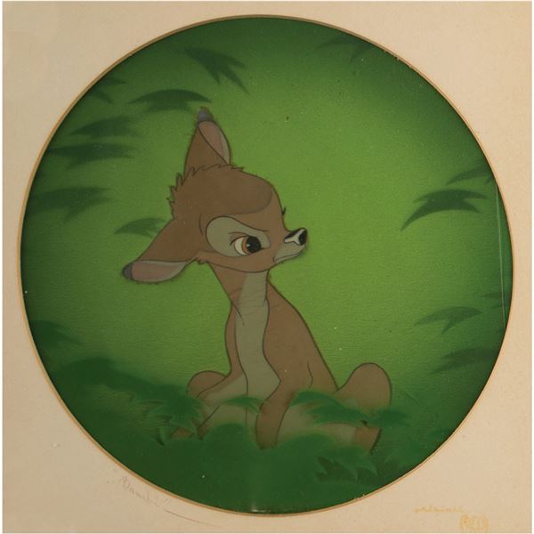 Bambi production cel from Bambi