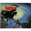 Image 2 : Mary Blair concept storyboard painting of Ichabod and the Headless Horseman from from The Legend of 
