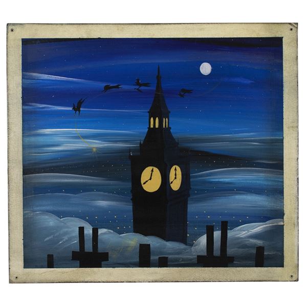 Mary Blair concept storyboard painting from Peter Pan