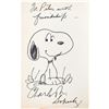 Image 2 : Charles Schulz Signed Book with Sketch