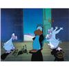 Image 1 : Opus production cel from A Wish for Wings That Work signed by Berke Breathed