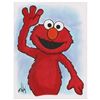 Image 1 : Elmo cartoon story illustration for a Sesame Street signed by Scott Neely