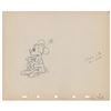 Image 1 : Minnie Mouse production drawing from Mickey's Rival