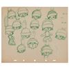 Image 1 : Little Hiawatha concept preliminary model sheet drawing from Little Hiawatha