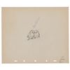 Image 1 : Bluebirds production drawing from Snow White and the Seven Dwarfs