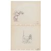 Image 1 : Mickey Mouse and Pluto production drawings from Society Dog Show