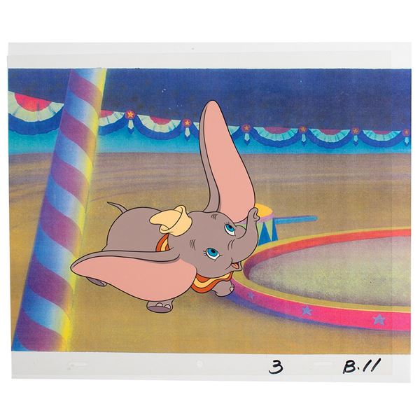 Dumbo production cel from a Disney TV Commercial