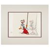 Image 1 : Roger Rabbit production cel and production drawing from Mickey's 60th Birthday Special