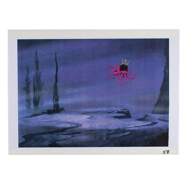 Ursula production cel from The Little Mermaid
