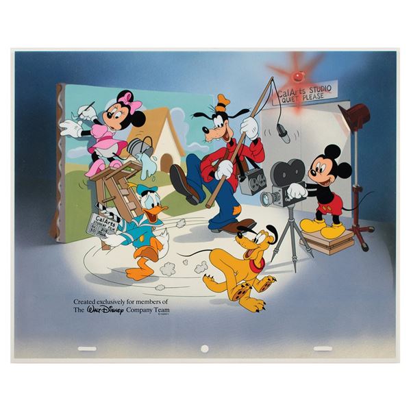 Disney and California Arts serigraph cel from Disneyland