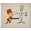 Image 2 : Bugs Bunny and Elmer Fudd production cel from a Looney Tunes cartoon