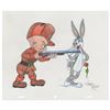 Image 1 : Bugs Bunny and Elmer Fudd original drawing by Virgil Ross