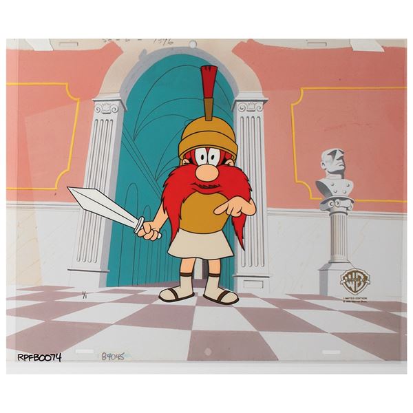 Yosemite Sam limited edition cel from Roman Legion-Hare