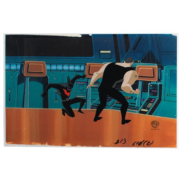 Batman and Jackson Chappell production cels from Batman Beyond