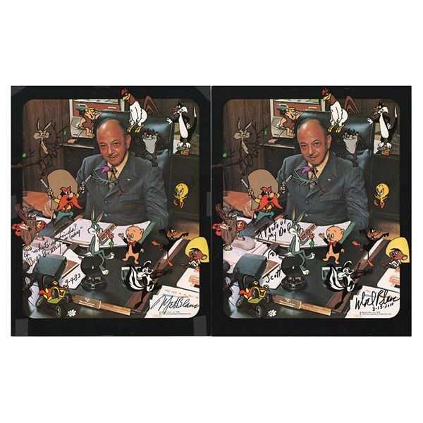 Mel and Noel Blanc Signed Photographs