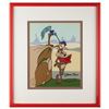Image 1 : Chuck Jones Signed Limited Edition Cel: 'Road Runner and Coyote Recipes'
