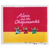 Image 1 : Alvin, Theodore, and Simon production cel from Alvin and the Chipmunks