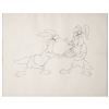 Image 2 : Aardvarks and Ant original production cel and drawing from The Ant and the Aardvark