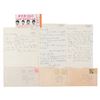 Image 1 : Louise Harrison (3) Autograph Letters Signed and a Beatles 1966 Candlestick Park Ticket Stub