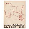 Image 1 : Bob Dylan: Newport Folk Festival 1965 Program