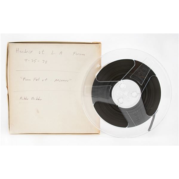Jimi Hendrix 'Room Full of Mirrors' Reel-to-Reel and Candid Photographs